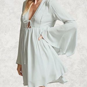 Forever 21 bell sleeve dress NWT